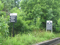 Entering Wales via Chirk Aqueduct